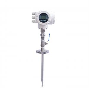 Insertion Type Air Thermal Gas Mass Flow Meter RS-485 Modbus RTU Hydrogen Gas