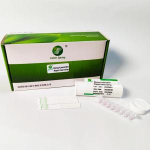 China Penicillin Test Kit Rapid Test Strip Antibiotic Test Kit For Milk 96 Tests/Kit 2 To 4 Ppb supplier