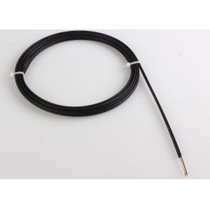 China 12cores LSZH Jacket Outdoor FTTH Fiber Cable with G657A Fiber , Black supplier