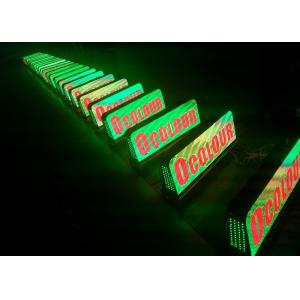 China Android Based Control System rgb Taxi Topper Led Sign With E10 Control Card supplier