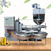 China High Oil Rate Cold Press Oil Extraction Machine 100 - 130 RPM Squeezer Speed on sale