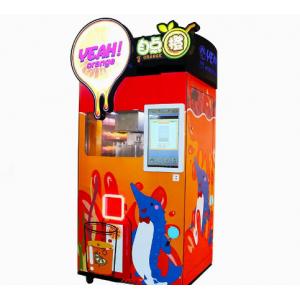 Drink Milk Orange Juice Vending Machine 400W With Cooling System