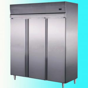 China Custom 3 doors Commercial Upright Freezer Energy Efficiency supplier