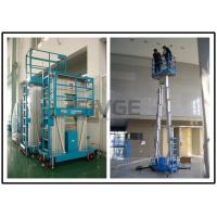 China Two Person Mobile Elevating Work Platform 10 Meter Platform Height For Factories on sale