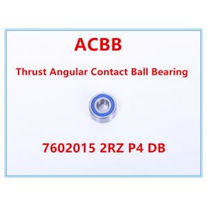 China 7602015 B 2RZ P4 DB Thrust Angular Contact Ball Bearing supplier