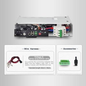 China Precio mayorista GCE 72S 60S 64S 70S 75S 50A BMS integrado tamaño compacto BMS de alta tensión maestro-esclavo todo en un conjunto completo supplier