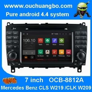 China Ouchuangbo Mercedes Benz w209 w219 audio DVD gps stereo android 4.4 supoort cabus MP3 supplier