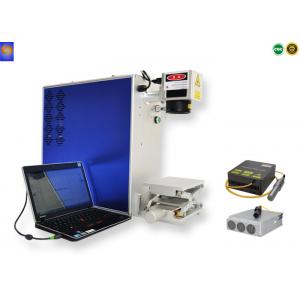 CNC Portable 3D Fiber Laser Metal Engraving Marking Machine For Gold Silver Jewelry