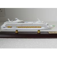 Holland Yacht Toy Cruise Ship Model With Single Piece Assembly Anchor Material