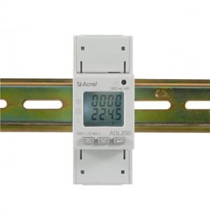 China Acrel ADL200 single phase din rail meter voltage and current meter modbus din rail single phase energy meter data logger supplier