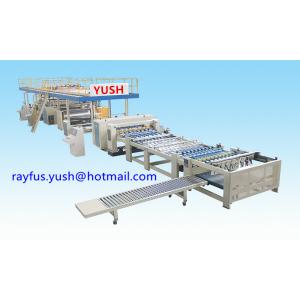 China Flute Type 1100mm Single Facer Corrugated Machine supplier