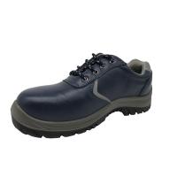 China Genuine Leather Waterproof Safety Shoes / Mens Low Cut Shoes Anti Static on sale
