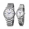 Fashion Stainless steel Automatic/ Quartz Wristwatch，High Quality OEM Couple