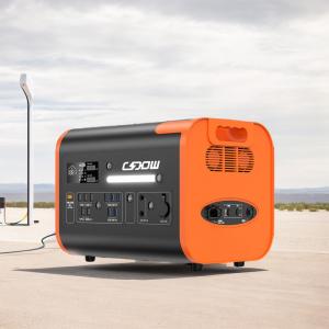 Large Capacity 2000W Two-Way Quick Charge Solar Power Generator for Portable Charging