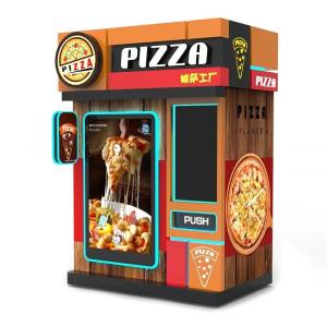 China Pizza da máquina do quiosque do tela táctil do serviço do auto que cozinha a máquina de venda automática esperta automática do alimento quente supplier