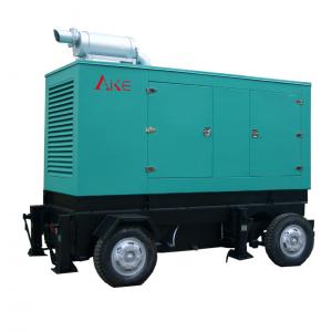 Cummins Trailer Genset Soundproof Mobile Generator Set With Canopy