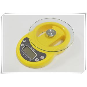 Mini 4MM Glass Weight Scale , Easy To Read Electronic Kitchen Weighing Scales