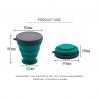 China Reusable Collapsible Silicone Coffee Cup wholesale