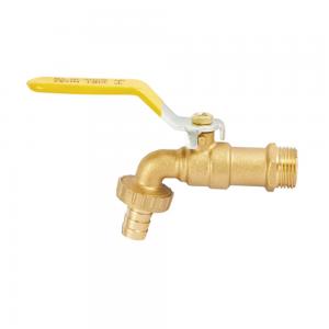 wear resistance Brass Nozzle Cock Mini Washing Machine Bib Cock antirust