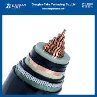 China 30KV Medium Voltage Power Cable XLPE/PVC insulation SWA/STP armour1x25mm2 Single Core MV Copper on sale