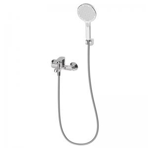 Handshower Factory Supply Wall Mounted Round Shape Hand Shower ABS With Faucet Household