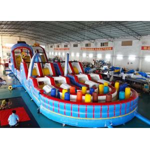 China Giant Adult Inflatable Obstacle Challenges With Digital Printing supplier