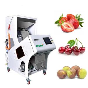 CCD Vegetable Sorting Machine , 3kw Strawberry Sorting Machine