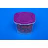 China Eco Friendly Clear Plastic Boxes With Lids Food Grade Material 350Ml 30G wholesale