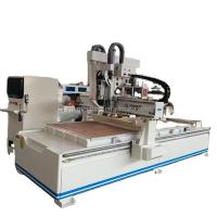 panel furniture Wooden Cnc Router production line ATC cutting machine