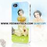 China Snow White Princess Design Hard Case Cover For iPhone 4S iPhone 4 - Blue wholesale