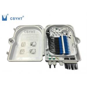 China 24FO fiber optic termination  FTTH box for outdoor pole mounted loaded PLC splitter supplier