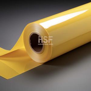 China 60uM Opaque Yellow Cast Polypropylene Silicone Coated Release Film supplier