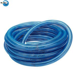 China Linha espiral reforçada plástica flexível mangueira da canalização da tubulação do tubo da descarga da sução da hélice do PVC com o Surfa ondulado ou liso supplier