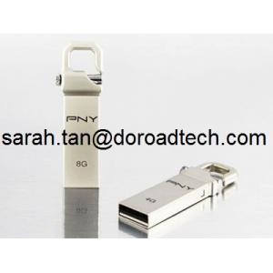 Hook Keychain USB Flash Pen Drive as Promotional Gifts, Real Capacity USB Sticks