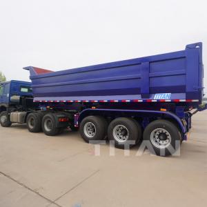 End dump semi trailer prices dumping trailer dumper trailer dump trailers for sale