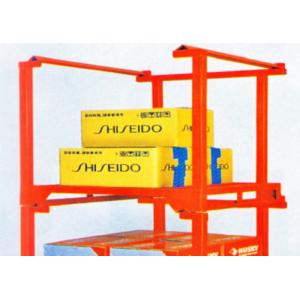 Foldable Shippable Detachable Storage Steel Stacking Racks With Powder Coat Paint Finish