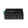 China Gigabit 5 Port Industrial Ethernet Switch Hub Support POE At / Af wholesale