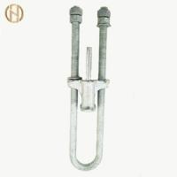 China Adjustable Clamp Pole Accessories NUT Type For Preformed Guys Grip on sale
