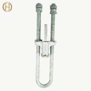 China Adjustable Clamp Pole Accessories NUT Type For Preformed Guys Grip supplier