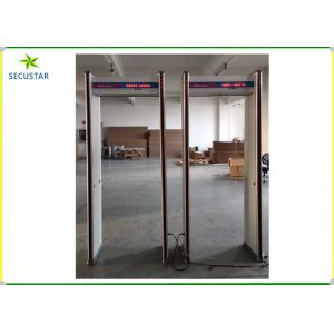 Сигнал тревоги приведенный металлоискателем отсчета 6 безопасностью дверной рамы зон Вартерпрооф ИП55