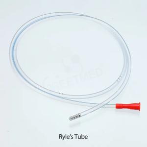Pvc Silicone Stomach Feeding Tube With Stainless Steel Ball RYLES Type
