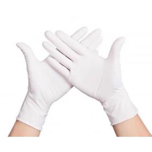China L XL Protective Disposable Gloves Powder Free White Pure Glove Latex Disposable Gloves supplier