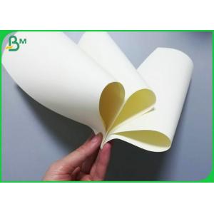 China 70g 80g Uncoated Light Yellow Offset Printing Paper Account Book Notebook supplier