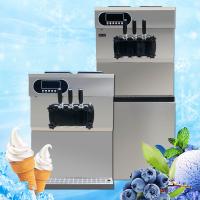 China 25-28l/H Commercial Ice Cream Machine 2+1 Mixed Flavor Domestic Soft Serve Machine on sale