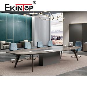 MDF Multifunction Modern Conference Table For Meeting Room SGS Certificate