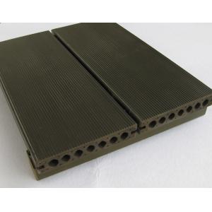China Garden Composite WPC Decking Tiles Hollow UV - resistant Flooring Decks supplier