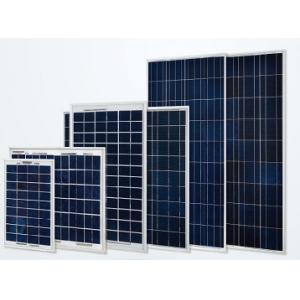 China 5W/10W/15W/20W/25W/30W/40W/50W/60W/70W Poly solar panels, A Quality,  Customizable supplier