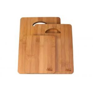 China Totally Bamboo Kitchen Supplies Mini Wood Cutting Board With Handle Antibacterial supplier