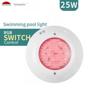 Anti UV PC Led Underwater Light 25W AC12V RGBW ABS 500LM