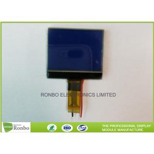 China Blue Transmissive Graphic COG LCD Module Square Shape With SPI Interface supplier